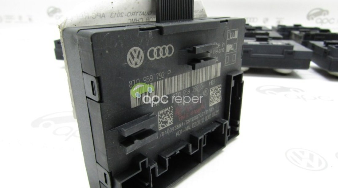 Calculator / modul usa dreapta fata Audi A4 B8 8K / A5 8T / RS4/RS5 - Cod: 8T0959792P