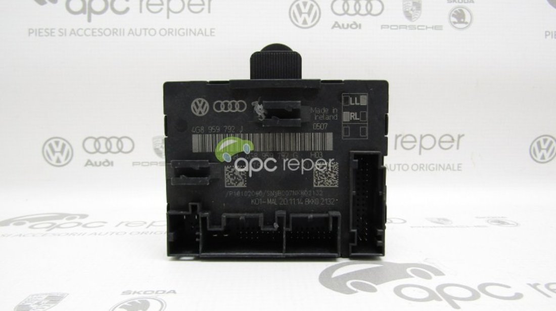 Calculator / modul usa dreapta fata Audi A7 4G - Cod: 4G8959792J