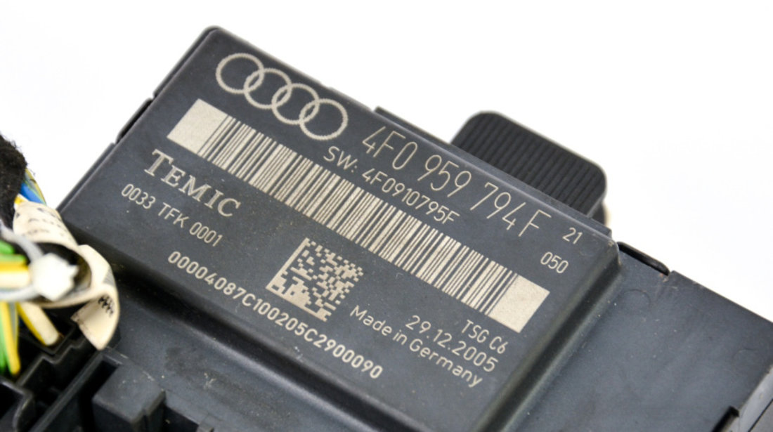 Calculator / Modul Usa / Portiera Audi A6 (4F, C6) 2004 - 2011 Motorina 4F0959794F, 4F0 959 794 F