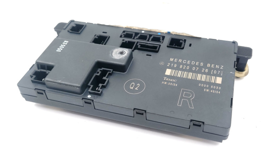 Calculator / Modul Usa / Portiera,fata,dreapta Mercedes-Benz CLS (C219) 2004 - 2011 Benzina 2198200726, 219 820 07 26, 00005030, 0000 5030