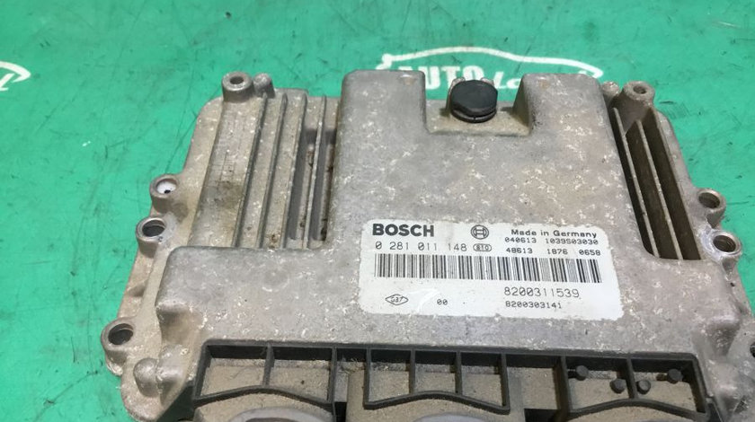 Calculator Motor 0281011148 1.9 DCI Renault LAGUNA II BG0/1 2001