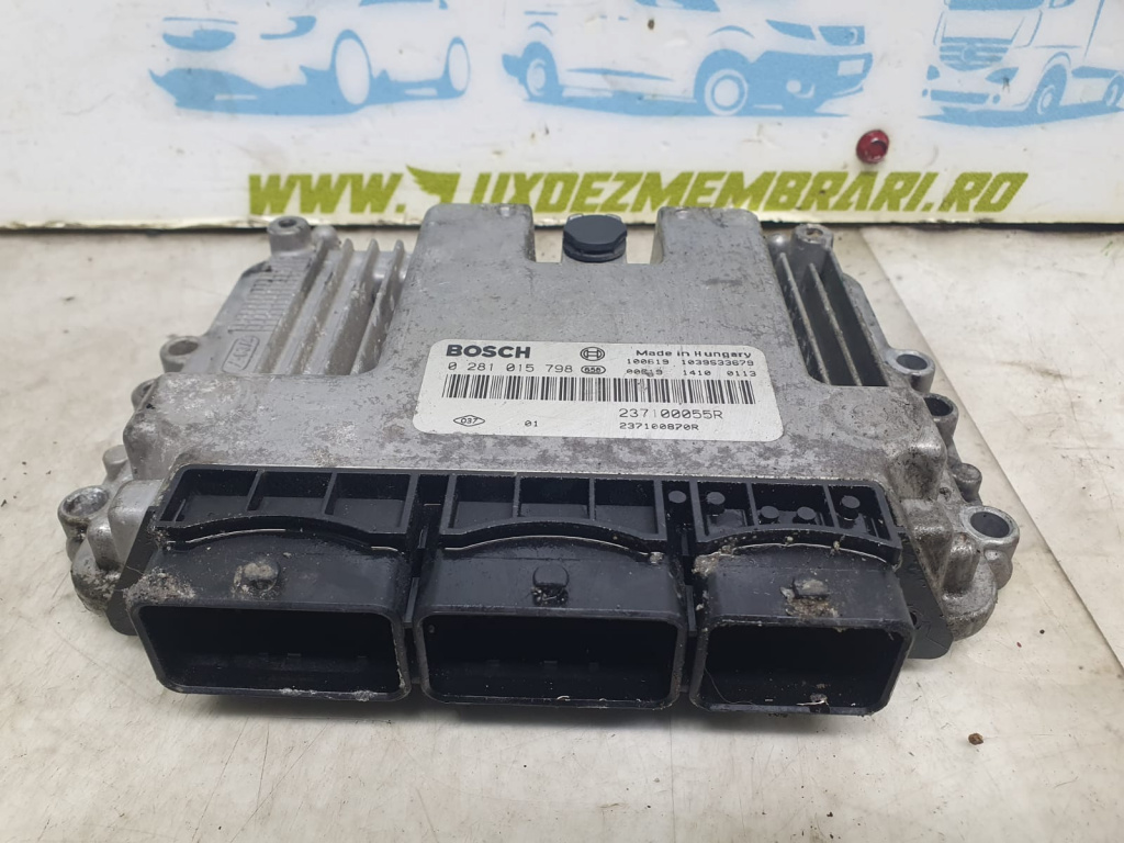 Calculator motor 0281015798 237100055r 1.9 dci F9Q870 Renault Megane 3 [2008 - 2014] 1.9 dci F9Q870