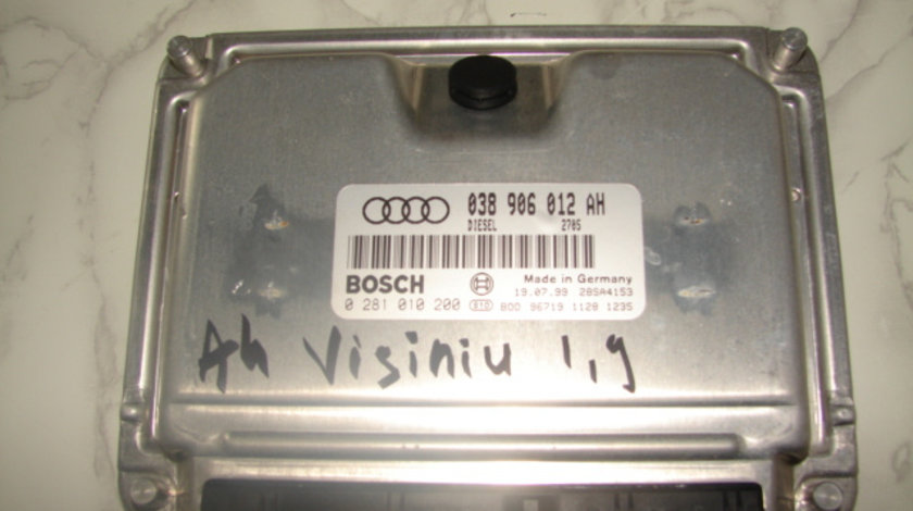 Calculator motor 038906012AH Audi A4 B5 [facelift] [2000 - 2001] Sedan 1.9 TDI MT (90 hp) (8D2 B5)