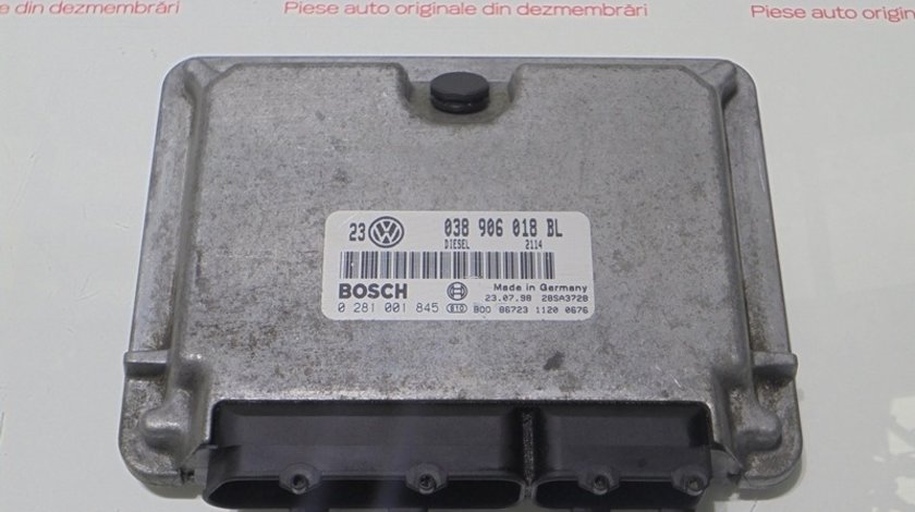 Calculator motor 038906018BL, 0281001845, Vw Bora (1J2) 1.9 tdi