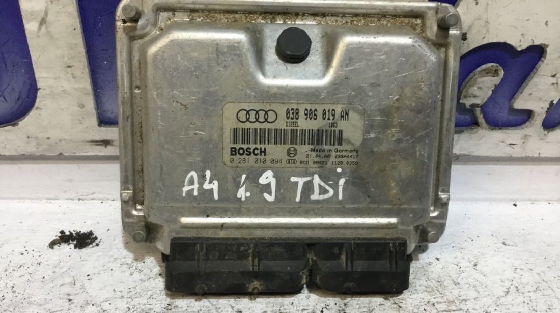 Calculator Motor 038906019an 1.9 TDI Audi A4 8EC 2004-2008
