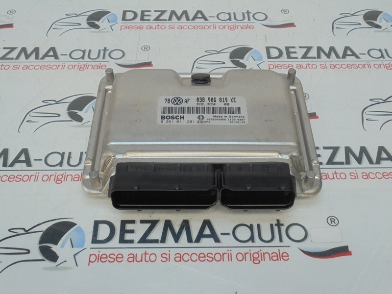 Calculator motor, 038906019KE, 0281011201, Audi A6 (4B, C5) 1.9 tdi, AVF