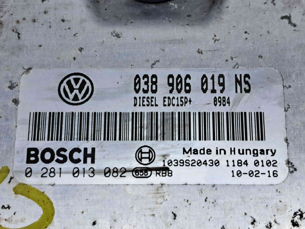 Calculator motor 038906019NS,0281013082, Vw New Beetle 1.9 tdi, BSW