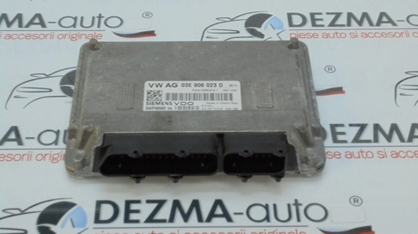 Calculator motor 03E906023D, Skoda Fabia 1, 1.2b, AZQ
