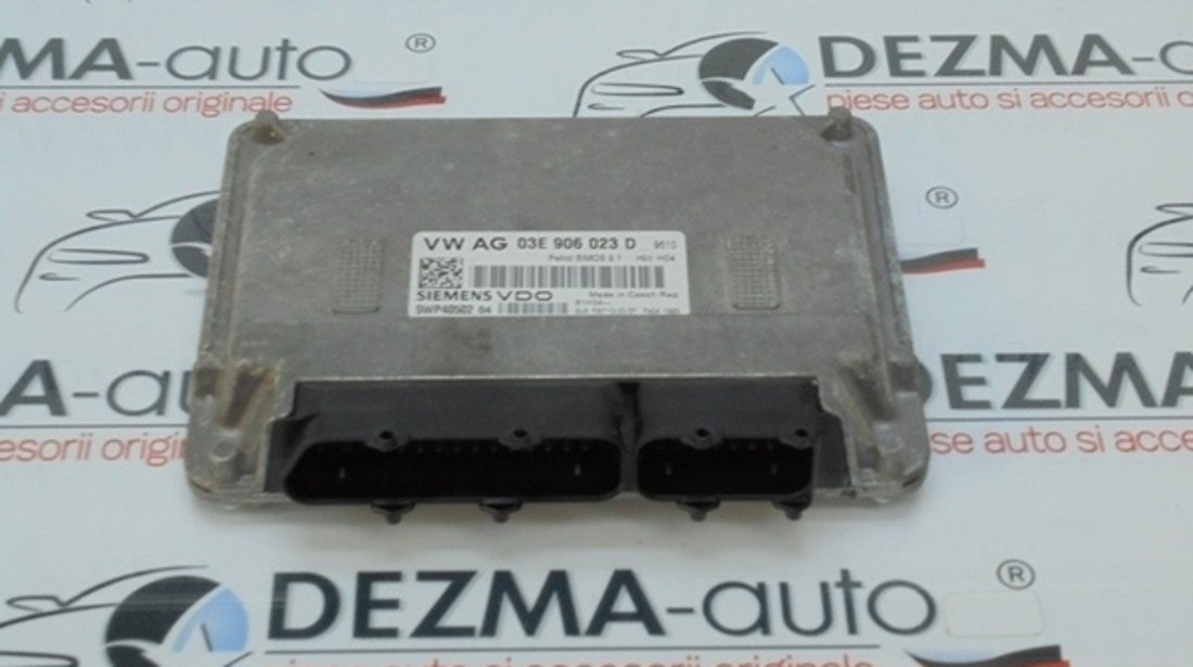 Calculator motor 03E906023D, Skoda Fabia 1 (6Y2) 1.2b, BME (id:236287)