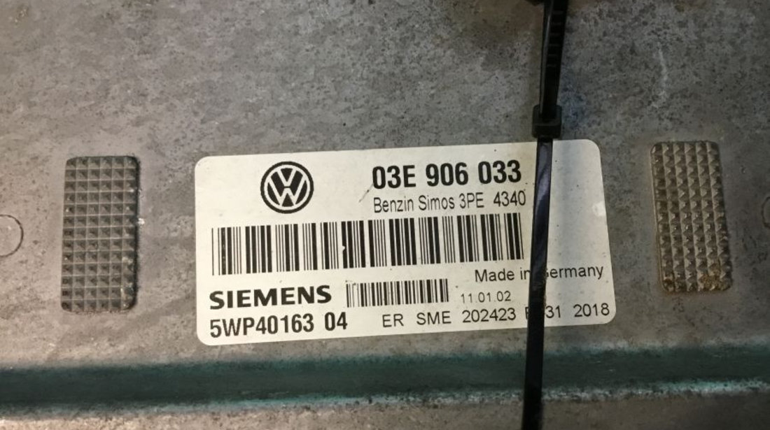 Calculator Motor 03e906033 1.2 B Volkswagen POLO 9N 2001