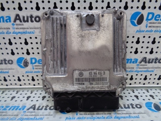 Calculator motor 03G906016CB, 0281011900, Vw Golf 5 coupe 1.9 tdi (id:205182)