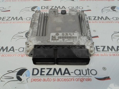 Calculator motor, 03G906016CB, Vw Golf 5 Plus 1.9 tdi, BXE