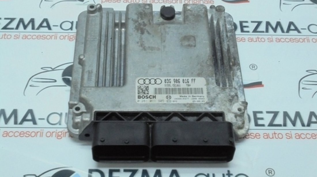 Calculator motor, 03G906016FF, Audi A3 (8P) 2.0tdi, AZV