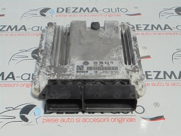 Calculator motor, 03G906016FM, 0281011903, Seat Altea 2.0tdi, BKD