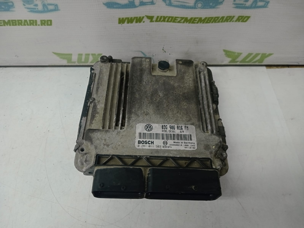 Calculator motor 03g906016fm 2.0 tdi BKD Volkswagen VW Touran [2003 - 2006]