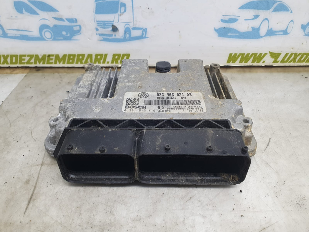 Calculator motor 03g906021ab 0281012119 2.0 tdi BMP Volkswagen VW Passat B6 [2005 - 2010]
