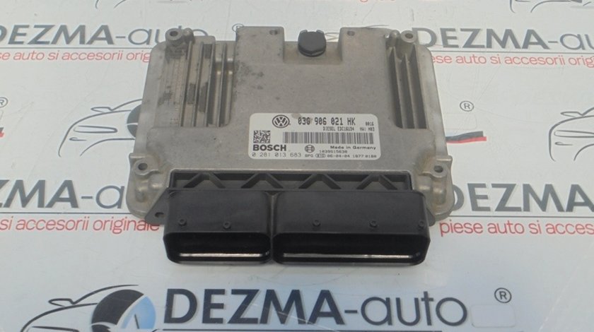 Calculator motor 03G906021HK/0281013683, Vw Golf 5, 1.9 tdi, BLS