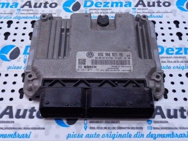 Calculator motor 03G906021ND, 0281015172, Vw Caddy 3 combi 1.9 tdi