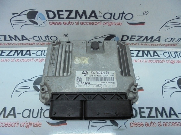 Calculator motor, 03G906021PM, 0281014061, Vw Golf 5 (1K1) 1.9 tdi (id:239103)