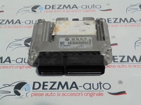 Calculator motor, 03G906021PS, 0281014067, Seat Altea 2.0tdi, BMM