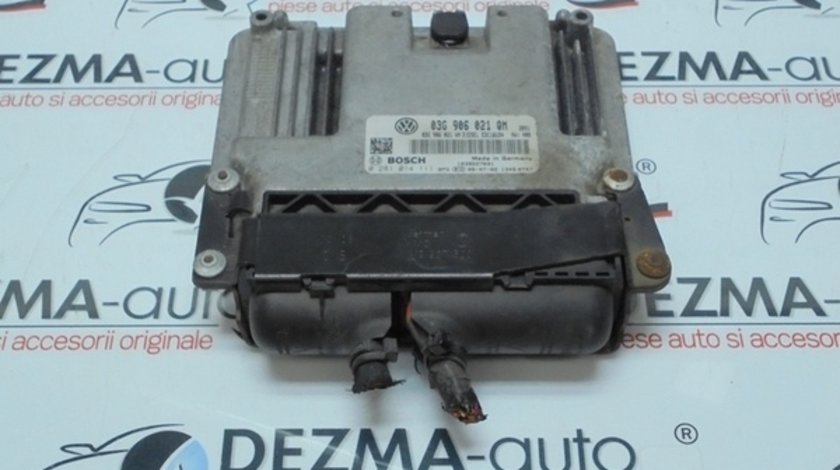 Calculator motor, 03G906021QM, 0281014111, Vw Golf 5 Plus 1.9 tdi, BKC