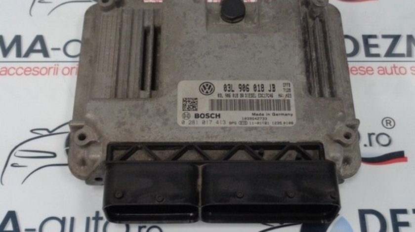 Calculator motor, 03L906018JB, 0281017413, Vw Beetle (5C1), 2.0tdi, CFFA