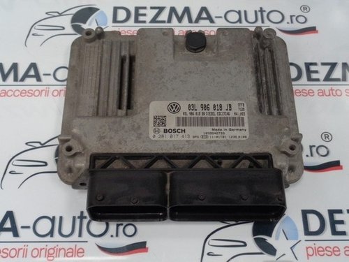 Calculator motor, 03L906018JB, 0281017413, Vw Sharan (7N), 2.0tdi, CFFE