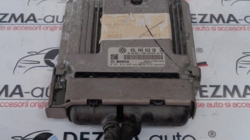 Calculator motor 03L906022DB, 0281014692, Vw Golf 6, 2.0tdi, CBBB