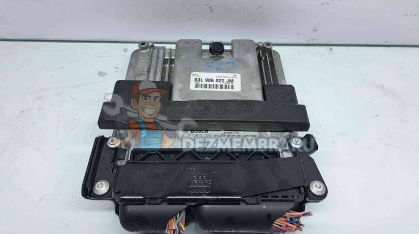 Calculator motor, 03L906022JM, 0281015328, Audi A6 (4F, C6) 2.0tdi, CAG