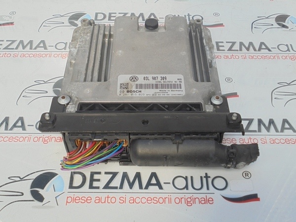 Calculator motor, 03L907309, 0281015029, Audi TT (8J) 2.0tdi, CBB