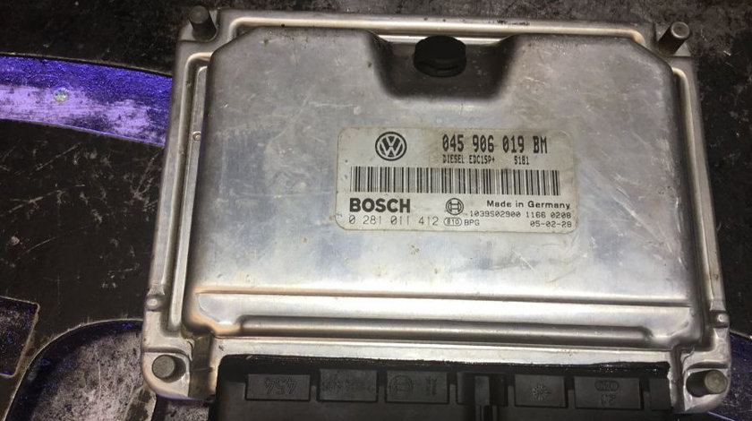 Calculator Motor 045906019bm 1.4 TDI, 0281011412 Skoda FABIA 6Y2 1999