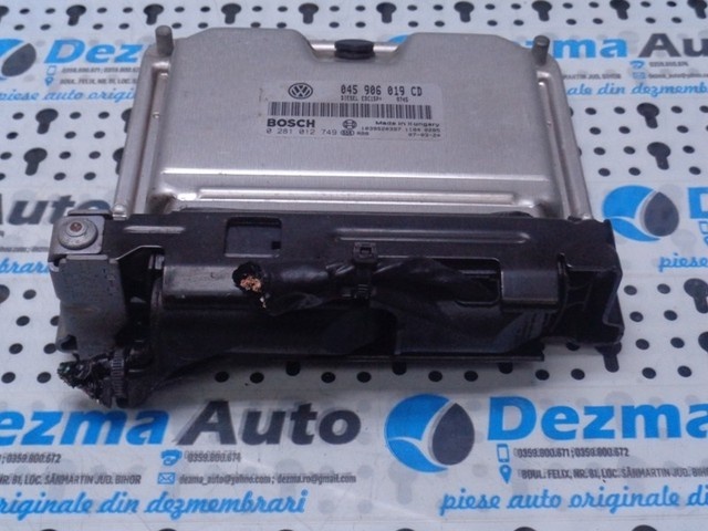 Calculator motor, 045906019CD, 0281012749, Skoda Fabia, 1.4tdi (id:204017)