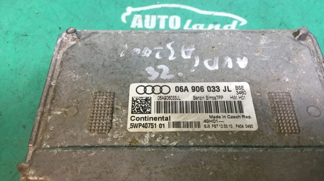 Calculator Motor 06a906033jl 1.6b Audi A3 8P 2003