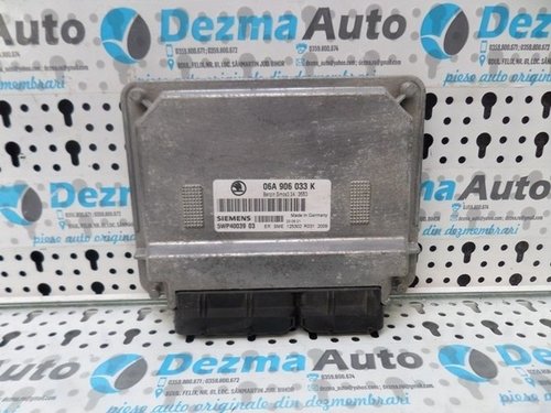 Calculator motor, 06A906033K, Vw Golf 4 Cabriolet (1E7) 1.6B, AVU, BFQ