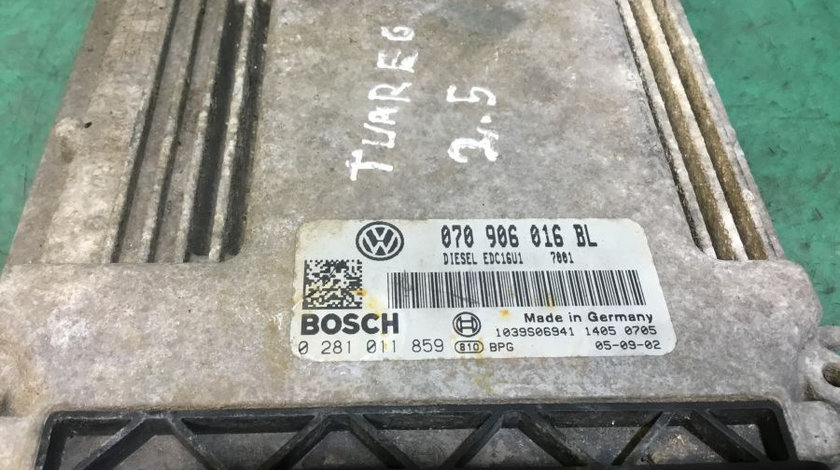 Calculator Motor 070906016bl 2.5 TDI Volkswagen TOUAREG 7LA,7L6,7L7 2002
