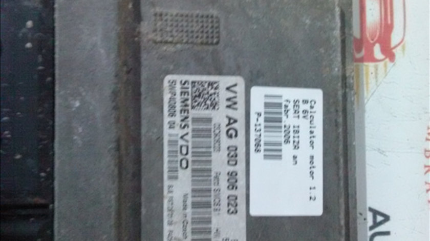 Calculator motor 1.2 B 6V SEAT IBIZA 2005