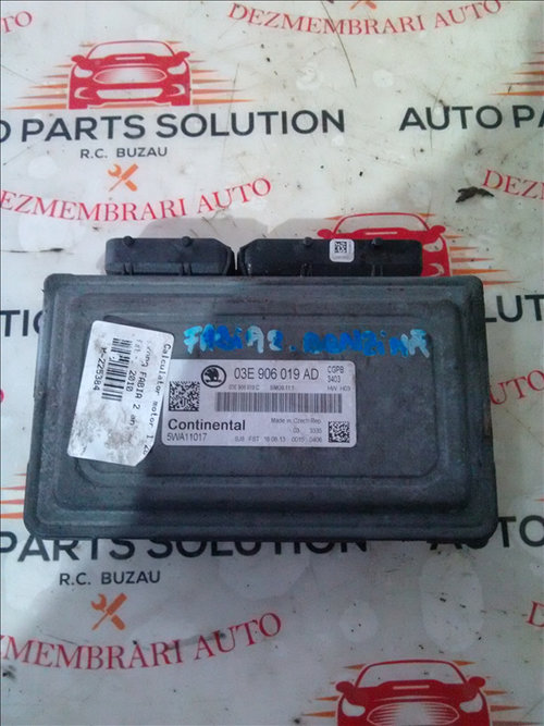 Calculator motor 1.2b SKODA FABIA 2 an fabr. 2010