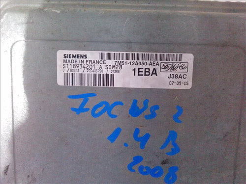 Calculator motor 1.4 B FORD FOCUS 2 an fabr.2008
