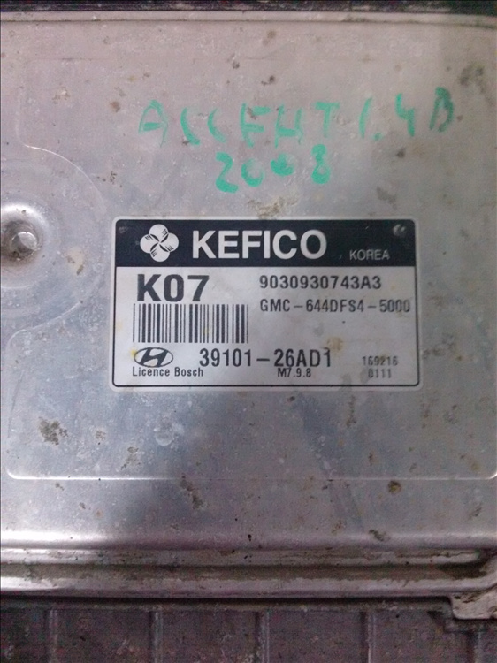 Calculator motor 1.4 B HYUNDAI ACCENT an fabr.2008