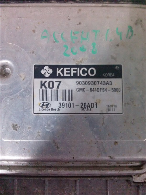 Calculator motor 1.4 B HYUNDAI ACCENT an fabr.2008