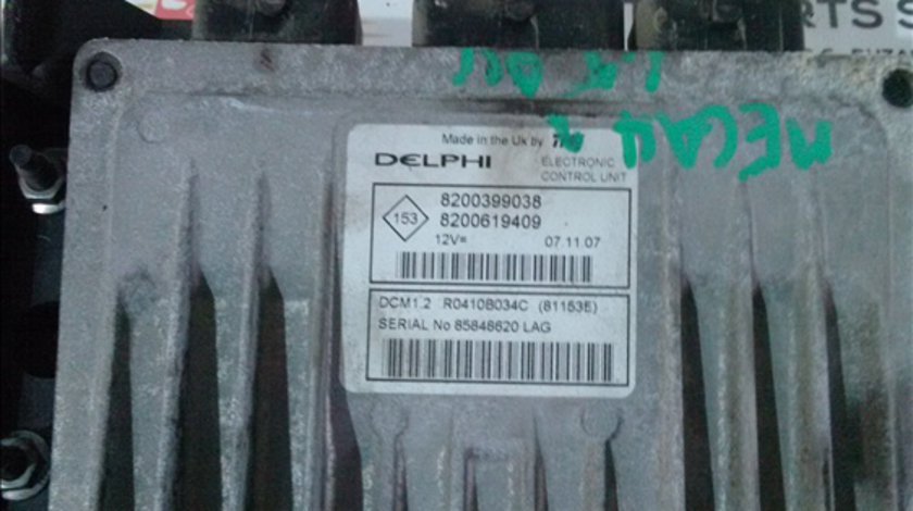 Calculator motor 1.5 DCI E4 RENAULT MEGANE 2 2004-2008