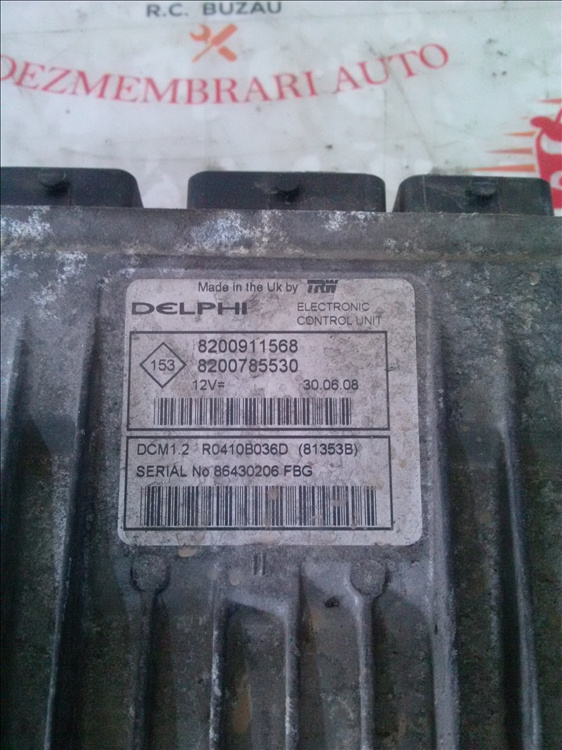 Calculator motor 1.5 dci RENAULT CLIO an fabr. 2010