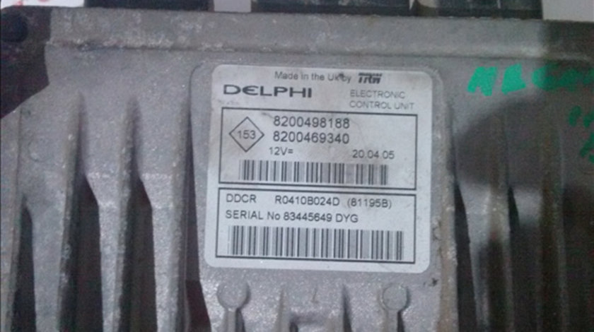 Calculator motor 1.5 DCI RENAULT MEGANE 2 2004-2008