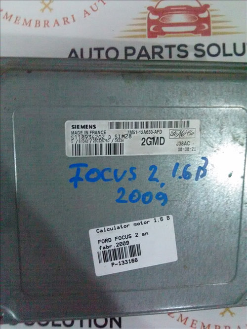 Calculator motor 1.6 B FORD FOCUS 2 an fabr.2009