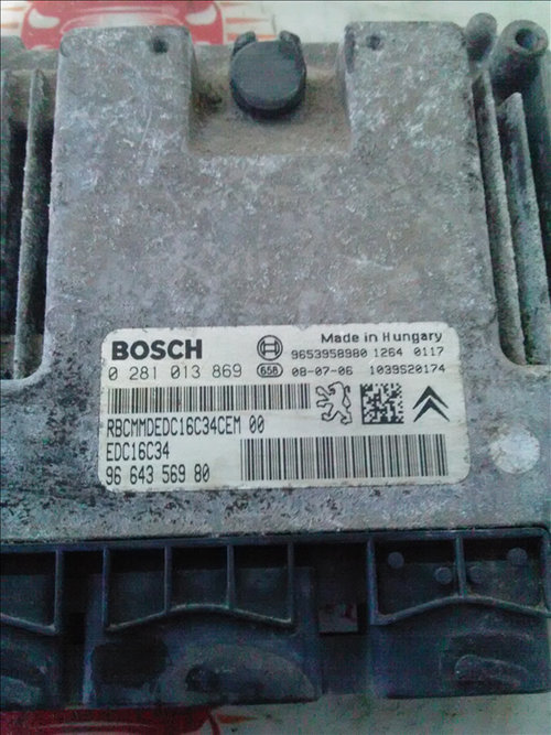 Calculator motor 1.6 HDI PEUGEOT EXPERT an fabr.2010