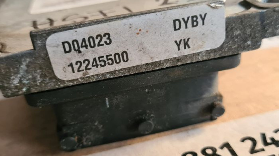 Calculator motor 12245500 DYBY HSFI2.5 Opel Meriva A Corsa C 1.6 i