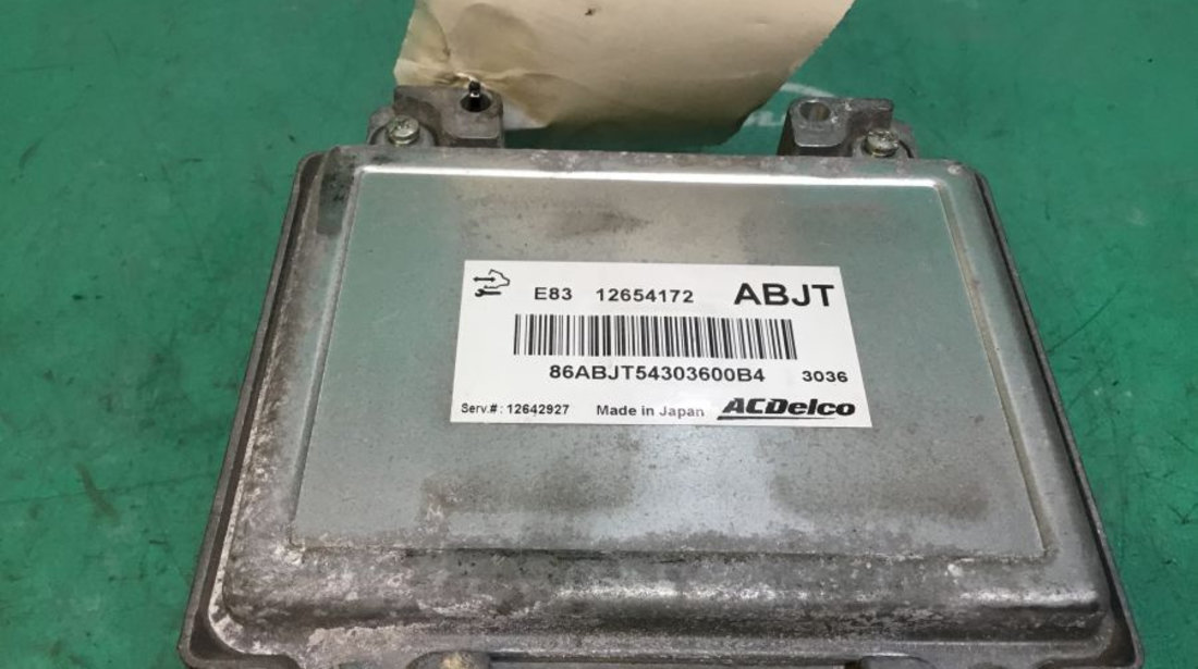 Calculator Motor 12654172 Opel ASTRA J hatchback 2009