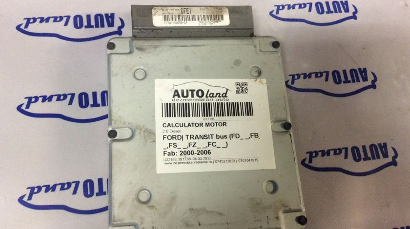 Calculator Motor 1c1a12a650lf 2.0 Diesel Ford TRANSIT bus FD ,FB ,FS ,FZ ,FC 2000-2006