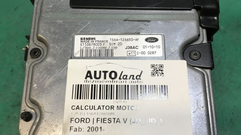 Calculator Motor 1s6a12a650af 1.25 B Ford FIESTA V JH ,JD 2001