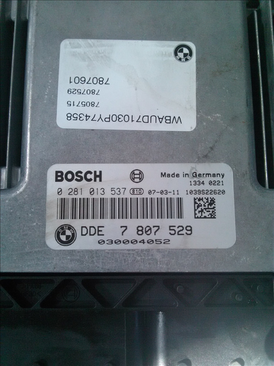 Calculator motor 2.0 BMW SERIA 1 an fabr